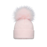 Pom Pom Envy Baby Knit Single Hat Pink